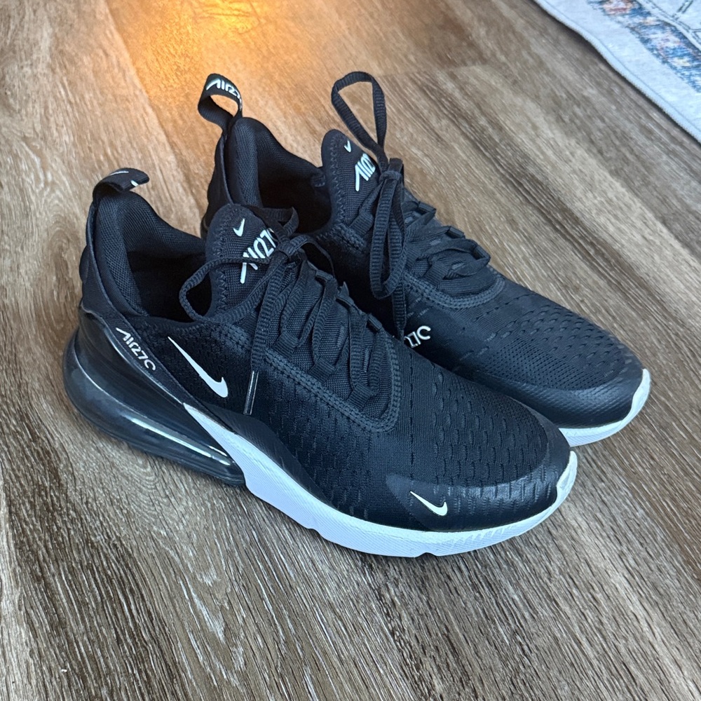 Nike Air Max 270 Black and White Sneakers